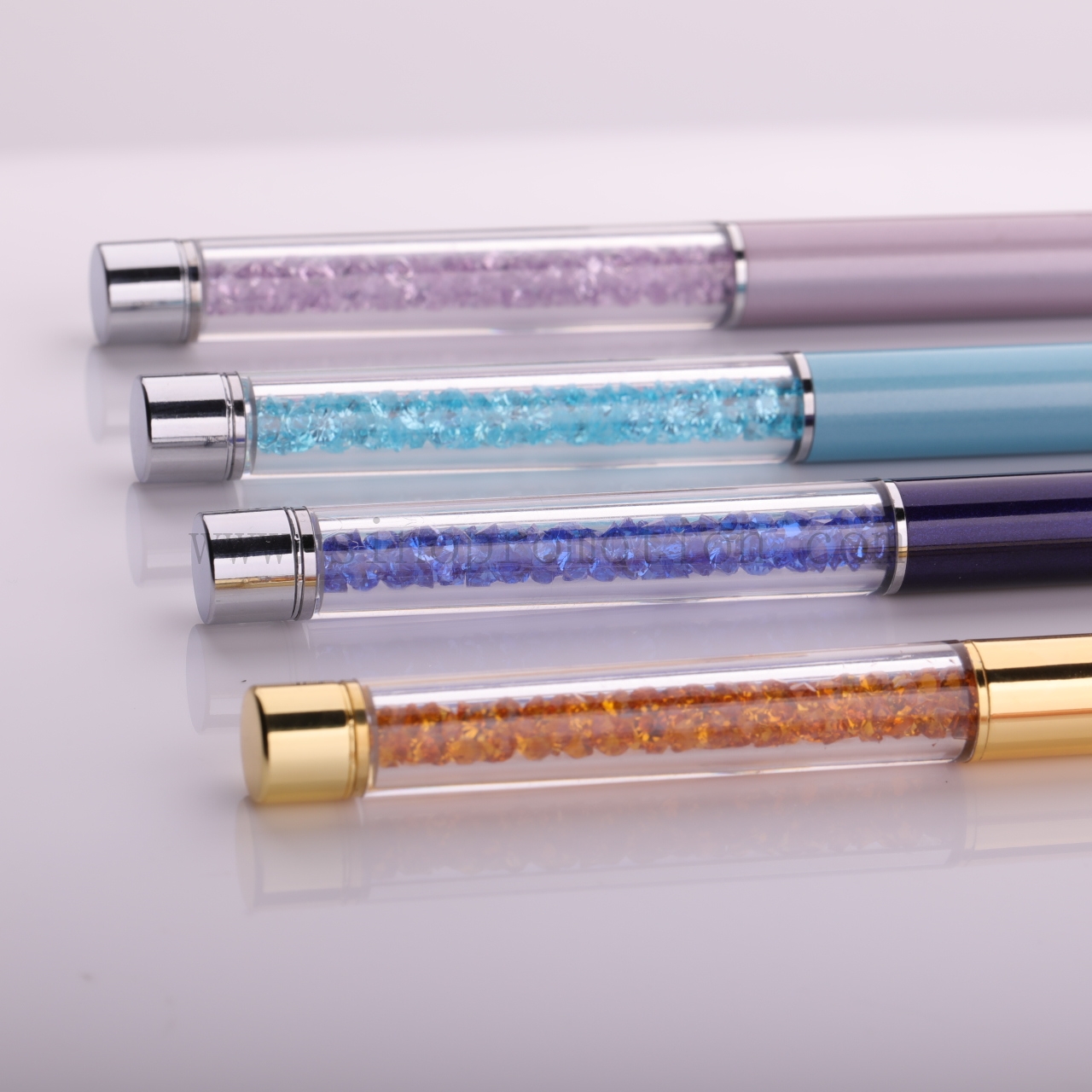bling ink pens,blink pens,rosegold color pens,pen with rhinestone,gift